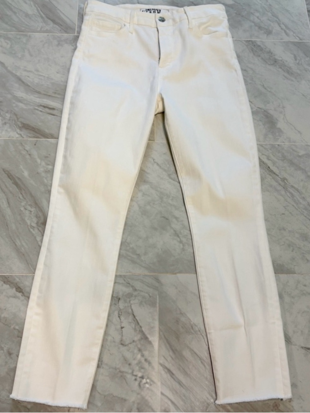 Frank & Eileen Sligo White Skinny Jeans 29
